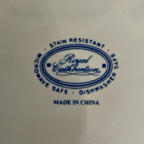 Vintage, Blue Willow -Floral One of a kind Memory Jar 9.5in H x 7.5in - Picture 13 of 13